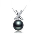 Chinese Faux Günstigen Preis Gefälschte South Sea Black Pearl Halskette